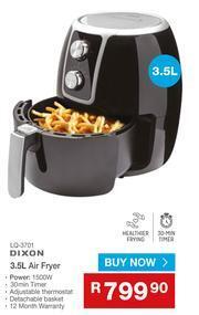 Dixon 3.5L Air Fryer LQ-3701