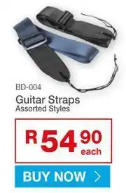 Guitar Straps (Assorted Styles) BD-004-Each