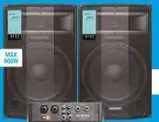 Cash Crusaders Dixon 12" DJ/PA Speakers (Pair) SDJ1201 offer