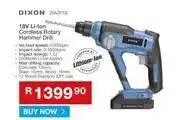 Cash Crusaders Dixon 18V Li-Ion Cordless Rotary Hammer Drill Z0AZP13L offer
