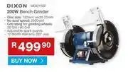 Cash Crusaders Dixon 200W Bench Grinder MD3215SF offer