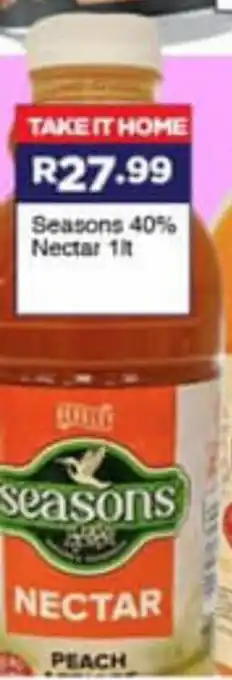 Super Save Seasons Nectar 1L offer