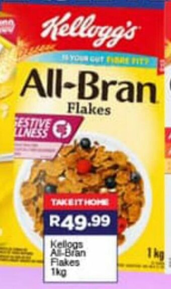 Super Save Kellogg's All-Bran Flakes 1kg offer