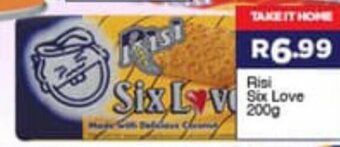 Risi Six Love 200g