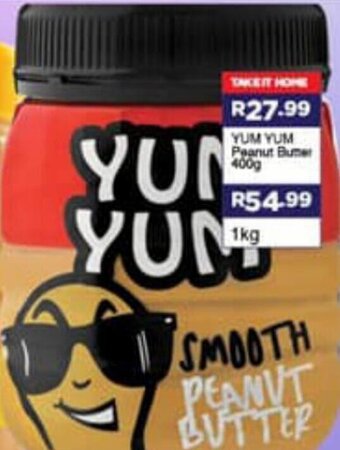 Super Save Yum Yum Peanut Butter 400g offer