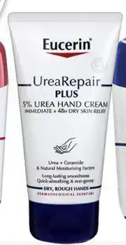 Dis-Chem Eucerin Urea Repair Plus 5% Urea Hand Cream-75ml Each offer