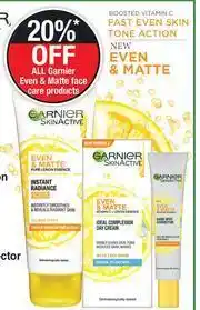 Dis-Chem Garnier Even & Matte Instant Radiance Scrub-100ml offer