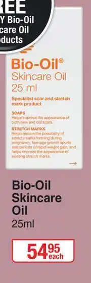 Dis-Chem Bio-Oil Skincare Oil-25ml Each offer