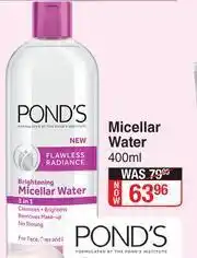 Dis-Chem Pond's Flawless Radiance Derma+ Micellar Water-400ml offer