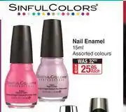 Dis-Chem Sinful Colors Nail Enamel (Assorted Colours)-15ml Each offer