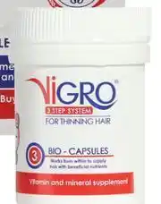 Dis-Chem Vigro Bio Capsules 60 Capsules offer