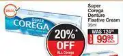 Super Corega Denture Fixative Cream-35ml Each