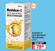 Dis-Chem Andolex-C Anti Bacterial Mouthwash-200ml offer