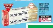 Dis-Chem Sensodyne Multi Care Toothpaste Value Pack (Assorted)-2 x 75ml Per Pack offer