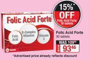 Folic Acid Forte 30 Tablets