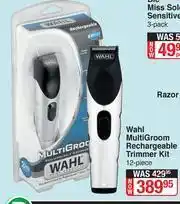 Dis-Chem Wahl Multigroom Rechargeable Trimmer Kit(12 Pieces)-Per Kit offer