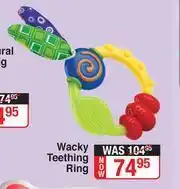 Nuby Wacky Teething Ring