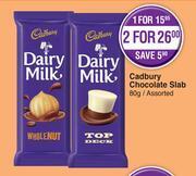 Dis-Chem Cadbury Chocolate Slab Assorted-For 1 x 80g offer