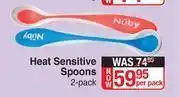 Dis-Chem Nuby Heat Sensitive Spoons-2's Per Pack offer