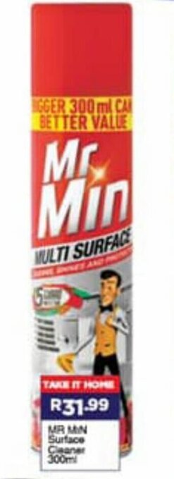 Super Save Mr Min Surface Cleaner 300ml offer