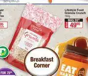 Dis-Chem Lifestyle Food Granola Crunch-750g offer
