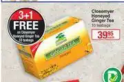 Dis-Chem Closemyer Honeyed Ginger Tea Teabags-10 Each offer