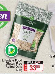 Dis-Chem Lifestyle Food Gluten Free Rolled Oats-500g offer