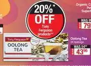 Tony Ferguson Oolong Tea-24's PackTeabags