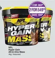 Dis-Chem NPL Hyper Gain All In One Mass Assorted-For 1 x 4kg offer