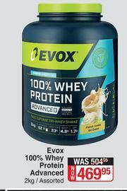 Evox 100% Whey Protein Advanced Assorted-2kg