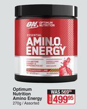 Dis-Chem Optimum Nutrition Amino Energy Assorted-270g offer