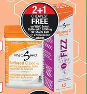 Dis-Chem Vita C Select Buffered C 1000mg-30 Tablets Each offer