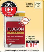 Dis-Chem Flugon Capsules-50 Capsules offer