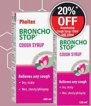 Dis-Chem Bronchostop Cough Syrup-200ml offer