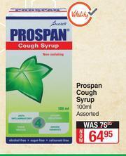 Dis-Chem Prospan Cough Syrup (Assorted)-100ml offer