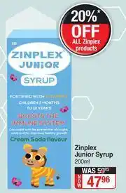 Dis-Chem Zinplex Junior Syrup-200ml offer