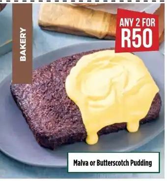 Food Lover's Market Malva or Butterscotch Pudding offer