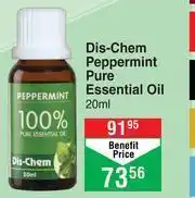Dis-Chem Dis-Chem Peppermint Pure Essential Oil-20ml offer
