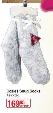 Dis-Chem Cozies Snug Socks (Assorted)-Per Pair offer