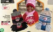 Character Beanie, Glove & Scarf Set 3 Piece (Assorted)-Per Set