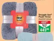 Dis-Chem Sock Shop Heat Holders Snuggle Ups Plush Throw (Assorted Colours) offer