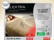 Dis-Chem Elektra Comfort Electric Blanket Platinum Range (Single) offer