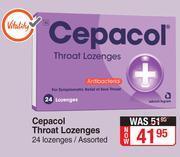 Dis-Chem Cepacol Throat Lozenges 24 Lozenges (Assorted) offer