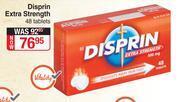 Disprin Extra Strength 48 Tablets