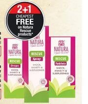 Dis-Chem Natura Rescue Drops-25ml Each offer