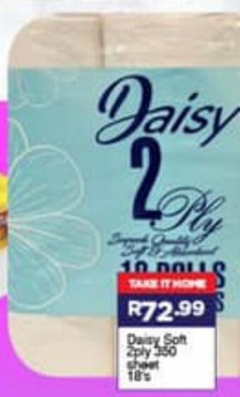 Super Save Daisy Soft 2 Ply 350 sheet 18's offer