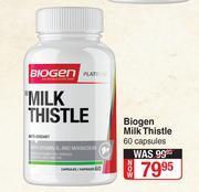 Dis-Chem Biogen Milk Thistle-60 Capsules  offer