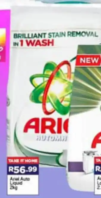 Super Save Ariel Auto Liquid 2kg offer