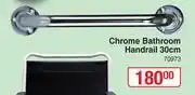 Dis-Chem Chrome Bathroom Handrail 30cm offer