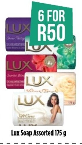 Food Lover's Market Lux Soap Assorted 175g offer